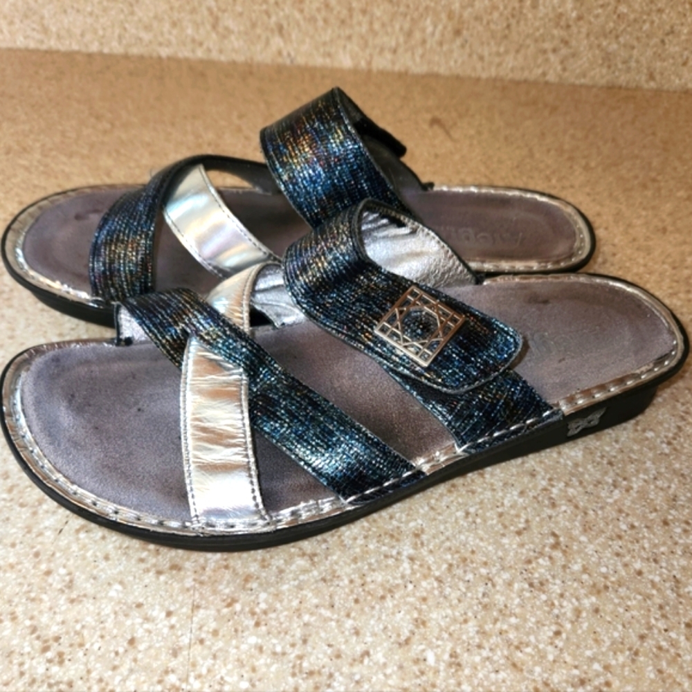 Womens Alegria Slides Size 40